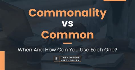 commonality .
